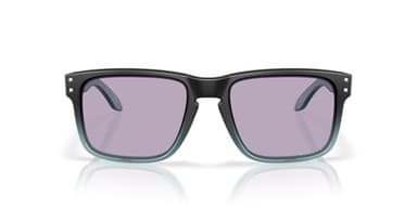 Oakley Men's OO9244 Holbrook Low Bridge Fit Rectangular Sunglasses, Matte Transparent Stonewash Blue/Prizm Slate, 56 mm - Image 1
