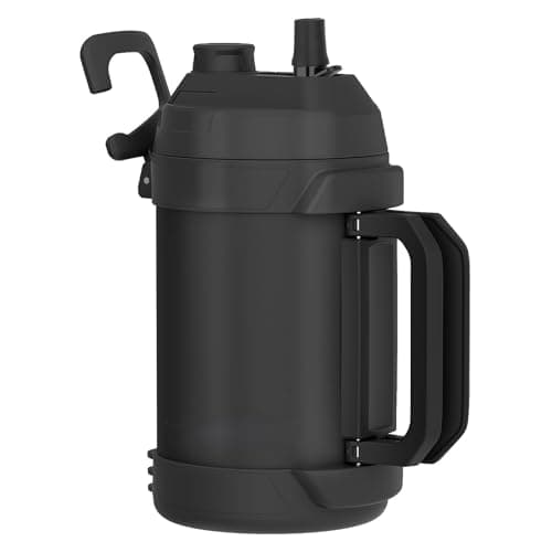 1 gallon water jug, 128 oz Large Insulated Stainless Steel Sports Water Jug, Large Triple Wall Vacuum Insulation Water Bottle-Keeps Cold up to 48 Hrs-Sweat Proof, for Gym, Hiking & Camping