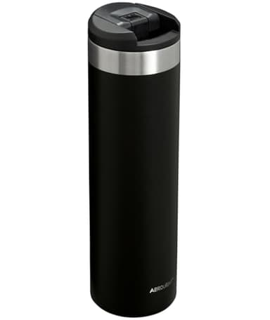 Stanley AeroLight Transit Bottle 20 oz | Locking Drink Through Lid | Leak Resistant Water Bottle or Coffee Travel Mug | Lightweight Insulated Stainless Steel | BPA-Free | Black - Image 3
