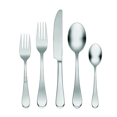 Oneida H326045Al20 Satin Icarus 45 Piece Everyday Flatware Set, Service For 8 - Image 2