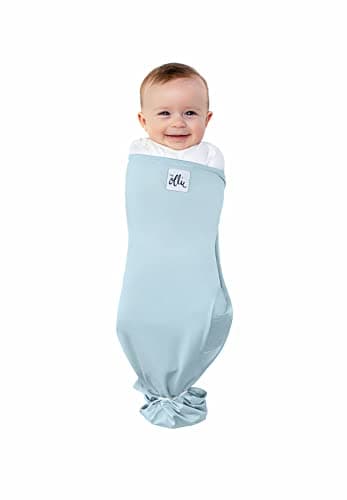 The Ollie Swaddle – Adjustable Baby Swaddle for Newborns | Pediatrician-Approved for Safe Sleep | Easy Closure | Arms-Out | Lightweight, Machine-Washable | Easy Diaper Access - Image 3