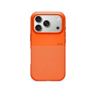 Beats iPhone 17 Pro Max Rugged Case with MagSafe & Camera Control, Scratch & Drop Tested, Matte Texture with Microfiber Lining - Sierra Orange - Image 1