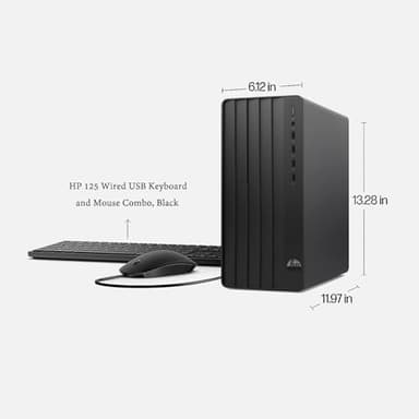HP Desktop Computers Tower PC for Home Business Student, Intel 6-Core i5-12500 (Beat i7-11700), 64GB DDR4 RAM, 1TB PCIe SSD, WiFi, Bluetooth, RJ-45, Keyboard and Mouse, Windows 11 Pro, Wendbo - Image 7