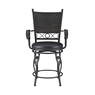 Powell Harris Stool, Matte black and Grey - Image 7