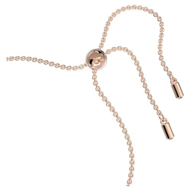 Swarovski Bracelet with White Crystal Details on a Rhodium-Finish Cuff Setting, Size M, Part of the Emily Collection - Image 5