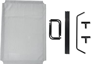 Amazon Basics Cooling Elevated Breathable Pet Bed For Dog, X-Large (60.1 x 37.1 x 8.9 Inches), 1 count, Grey - Image 5