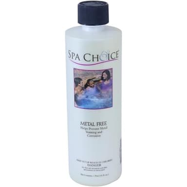 SpaChoice 1-Pint 2-Pack Premium Metal Free, Metal Gone for Spa Hot Tub, Made in USA - Image 2