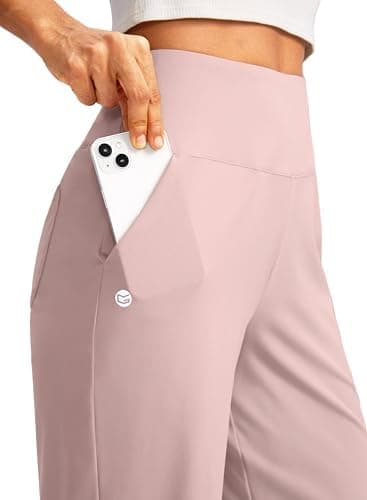 G Gradual Women's 12" Bermuda Long Shorts with Pockets High Waisted Stretch Knee Length Shorts for Women Summer Walking - Image 4