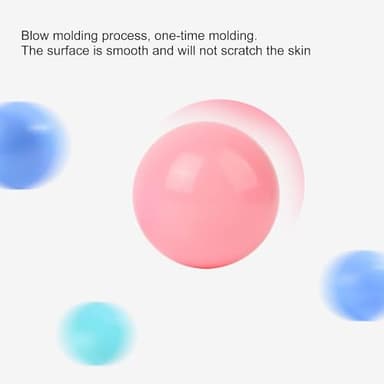 Dekeyoo Ball Pit Balls Pack of 200 - BPA Free, Crush Proof Plastic Balls for Ball Pit, Tent, Playhouse, Children's Toy Balls for Party, Macaron Ocean Balls 2.15 Inch White Clear and Warm Grey - Image 7