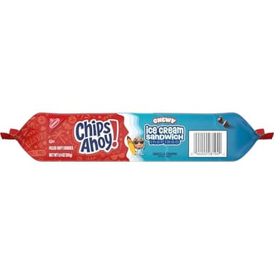 CHIPS AHOY! Chewy Ice Cream Sandwich-Inspired Chocolate Chip Cookies, Limited Edition, 9.9 oz - Image 14