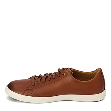 Cole Haan Men's Grand Crosscourt II Sneaker, tan leather burnished, 7 Medium US - Image 7