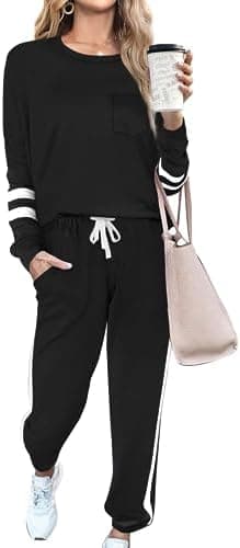 RUBZOOF Lounge Sets for Women 2 Piece Travel Sweatsuits Fall Outfits Loungewear Matching Clothing Set 2025 S-3XL - Image 3