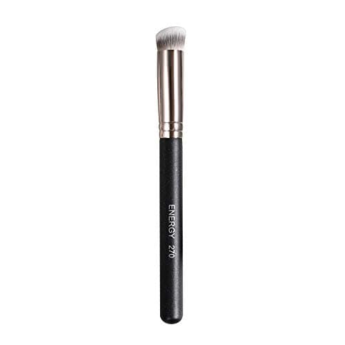 ENERGY Concealer Brush Under Eye Mini Angled Flat Top Kabuki Nose Contour Brush for Concealing Blending Setting Buffing with Powder Liquid Cream Cosmetic Pro Small Makeup Foundation brushes 270 - Image 1