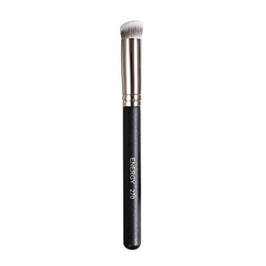 ENERGY Concealer Brush Under Eye Mini Angled Flat Top Kabuki Nose Contour Brush for Concealing Blending Setting Buffing with Powder Liquid Cream Cosmetic Pro Small Makeup Foundation brushes 270 - Image 1