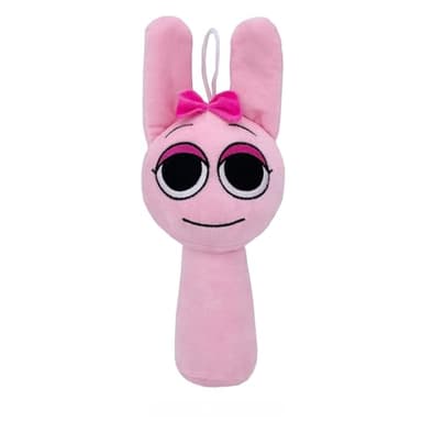 Super JAKES Sprunki Plush, Sprunki Game Plush Toys,Soft Stuffed Animal Pillow Figure Doll Christmas Birthday Gifts for Adult Kids (Pink)