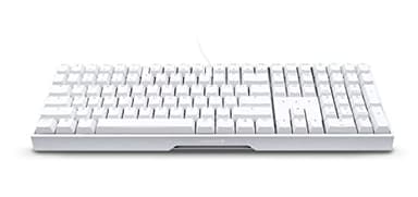 Cherry MX 3.0 S Wired Mechanical Gaming Keyboard. Aluminum Housing Built for Gamers w/MX Red Silent Switches. RGB Backlit Display Over 16m Colors. from The Makers of MX. Full Size. Pure White. - Image 2