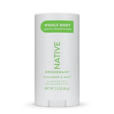 Native Whole Body Deodorant Stick Contains Naturally Derived Ingredients, Deodorant for Men and Women | 72 Hour Odor Protection, Aluminum Free with Coconut Oil and Shea Butter | Cucumber & Mint - Image 9