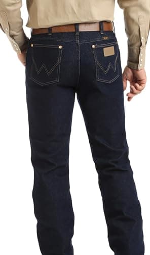 Wrangler mens Cowboy Cut Active Flex Original Fit Jeans, Prewashed, 46W x 30L US - Image 6