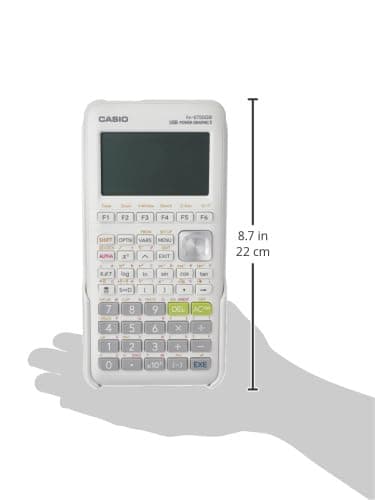 Casio fx-9750GIII Graphing Calculator | Natural Textbook Display | Python Programming | Ideal for Exams, STEM & Advanced Math | White - Image 5