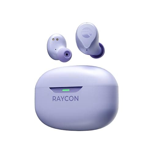 Raycon Everyday Earbuds Plus - Bluetooth True Wireless in-Ear Buds with 32 Hours Playtime, Multipoint Technology, Extreme Comfort, and Active Noise Cancellation (Blush Violet) - Image 1