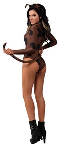 Starline Women's Sidekick Pooch Costume, Brown/Black, Small - Image 2