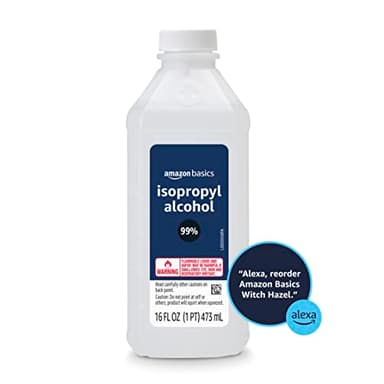 Amazon Basics 99% Isopropyl Alcohol For Technical Use, Unscented, 16 Fl Oz (Pack of 12) - Image 5