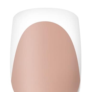 Beetles French Tips Press On Nails: 224 Pcs Brown French Tip Nails Short Squaval Fake Nail Tips,Soft Gel Nail False Nails,DIY Nail Art Salon Quality Manicure Gift For Women - Image 8