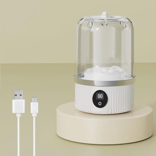 Portable Mini Washing Machine for Underwear, Socks, Baby Clothes – Rechargeable Cordless Compact Washer for Small Loads, Travel & Dorm Use – USB Charging Laundry Machine for Home, Apartment, RV - Image 1