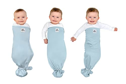 The Ollie Swaddle – Adjustable Baby Swaddle for Newborns | Pediatrician-Approved for Safe Sleep | Easy Closure | Arms-Out | Lightweight, Machine-Washable | Easy Diaper Access - Image 1