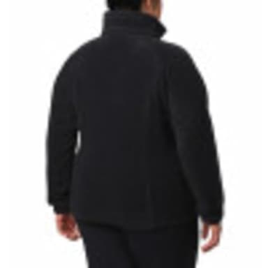 Columbia Womens Benton Springs Full Zip Fleece Jacket, Black, Medium - Image 7