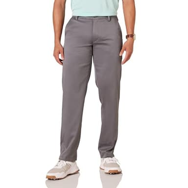 Amazon Essentials Men's Straight-Fit Stretch Golf Pant, Grey, 38W x 34L - Image 1