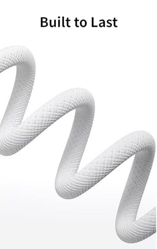 [6.6ft 2-Pack] iPhone17 CarPlay USB-C Cable, MFi Certified Woven Car Charger USB A to Type C Charge Cord Fast Charging for Apple iPhone Air/iPhone 17 Pro Max/16 Pro/16e/15 Plus, iPad 10 (White) - Image 5