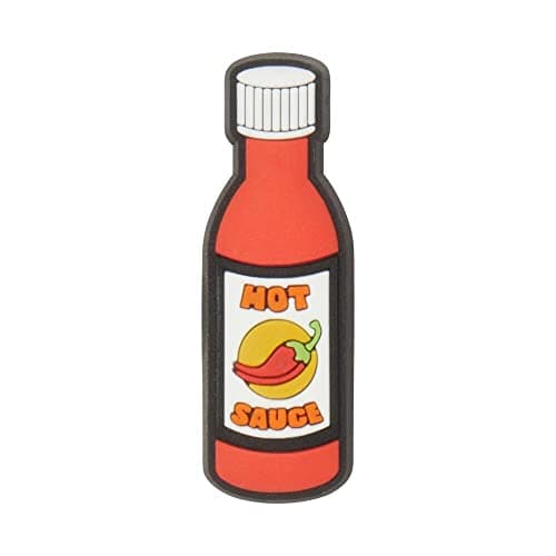 Crocs Jibbitz Food Shoe Charms | Jibbitz for Crocs, Hot Sauce, Small - Image 1