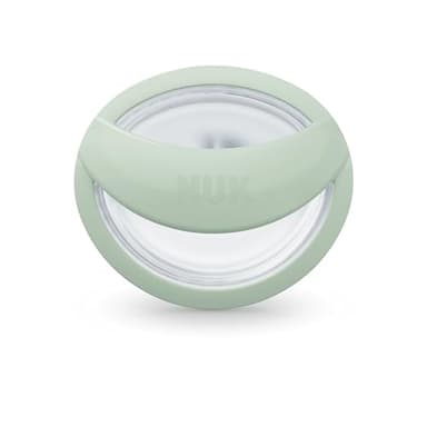 NUK Perfect Match Silicone Pacifier, 4 Pack, for Ages 0-6m, Green & White - Image 9