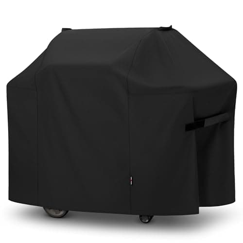 Unicook 58 Inch Grill Cover for Weber Genesis II, LX 300 Series and Genesis 300 Series Gas Grills, Heavy Duty Waterproof Fade Resistant BBQ Cover, All Weather Protection, Compared to Weber 7130 - Image 1