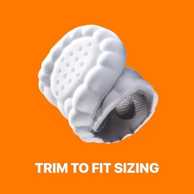 4D Cloud Insoles for Men - Memory Foam Steppers Soles Shoe Boot Inserts - Trim to Fit Insoles with Arch Support for Foot Pain and Fatigue Relief (Black, L) - Image 5