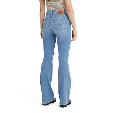 Levi's Women's 726 High Rise Flare Jeans, (New) Let's Talk, 29 Short - Image 3