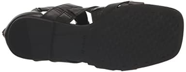 Aerosoles Women's Harper Flat Sandal, Black Leather, 11 - Image 4
