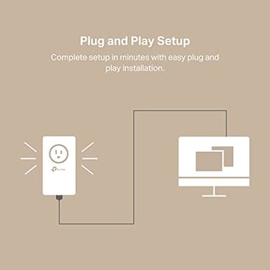 TP-Link AV1000 Powerline Ethernet Adapter Kit (TL-PA7017P KIT) - Passthrough, Noise Filtering, Gigabit Port, Plug Pair & Play, Network Adapter, Free Expert Support - Image 5