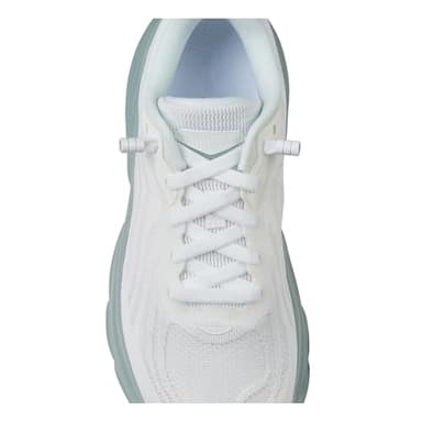 AOLLRUIRLL Elastic Shoe Laces for Sneakers, No Tie Shoelaces for Adults and Kids White - Image 1