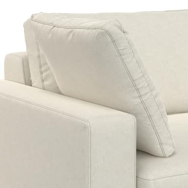 SIMPLIHOME Charlie Sofa in 100% Recycled Polyester Tightly Woven Performance Fabric, Cream, 78-inches Wide, Handcrafted Contemporary Style Loveseat Sofa or Couch for Living Room - Image 13