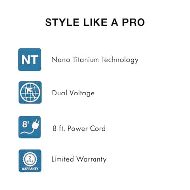 BaBylissPRO Nano Titanium 1 inch Curling Iron with Extended Barrel, Professional Spring Hair Curler for Medium to Longer Hair Types - Image 7