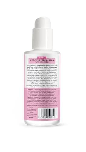 Dickinson's Original Witch Hazel Hydrating Toner + Serum with Rose Water | 100% Natural Distilled Witch Hazel | Alcohol-Free | Hydrates, Tones, Renews, and Soothes Skin | 4 Fl Oz - Image 9