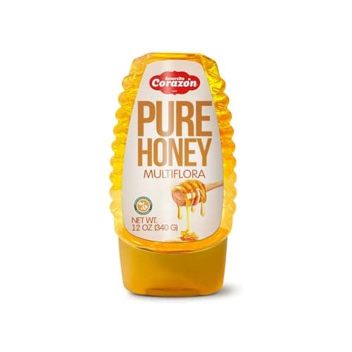 Amorcito Corazón Squeezable Pure Raw Honey 10.6oz (300g) - Image 1