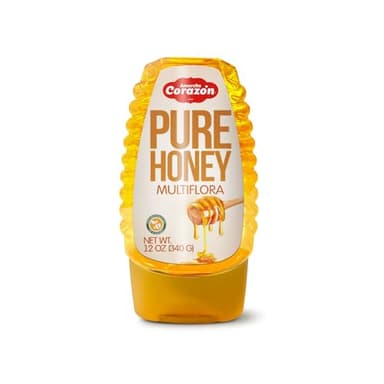 Amorcito Corazón Squeezable Pure Raw Honey 10.6oz (300g) - Image 1