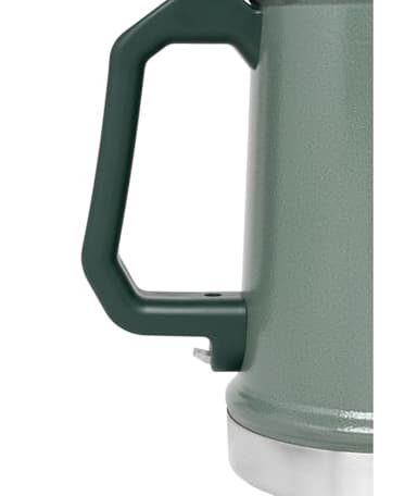 Stanley Classic Bottle Opener Beer Stein 24 oz | Flip Up Lid and Heavy Duty Handle with Built In Bottle Opener | Insulated Stainless Steel Beer Mug | BPA-Free | Hammertone Green - Image 6