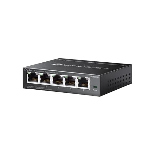 TP-Link TL-SG105S-M2 | 5-Port Multi-Gigabit 2.5G Ethernet Switch | Unmanaged Network Switch | Ethernet Splitter | Plug & Play | Desktop/Wall Mount | Silent Operation - Image 1
