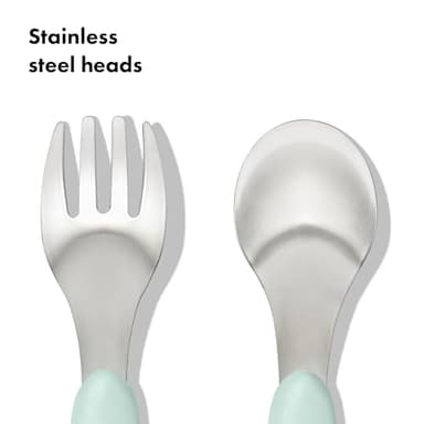 OXO Tot Fork and Spoon Set - Opal - Image 5