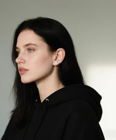 5 Pairs Small Stud Earrings for Women Diamond-Like Shine Cubic Zirconia Earrings for Sensitive Ears Hypoallergenic Surgical Stainless Steel Tiny Stack Earrings for Multiple Piercing - Image 6