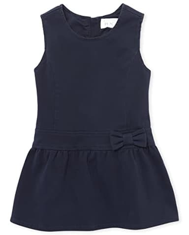 The Children's Place girls Jumper School Uniform Dress, Tidal, 3T US - Image 1